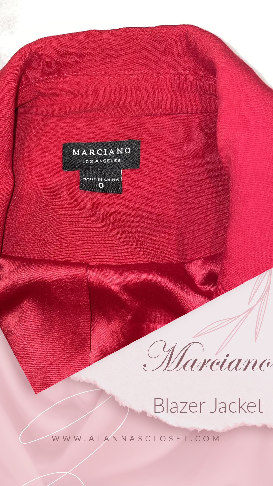 Marciano Blazer - Red