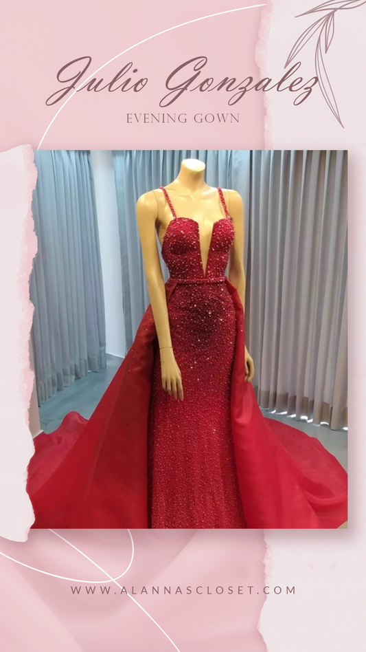 Custom Miss Universe pageant gown