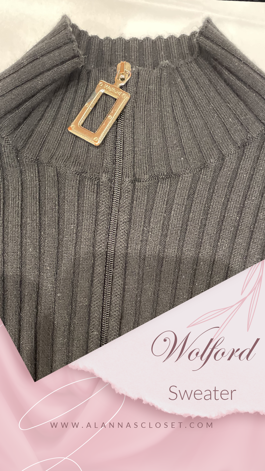 Wolford Zip Up Sweater Dress – Alannascloset
