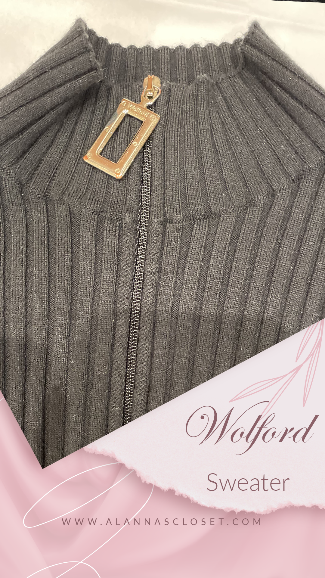 Wolford Zip Up Sweater Jacket